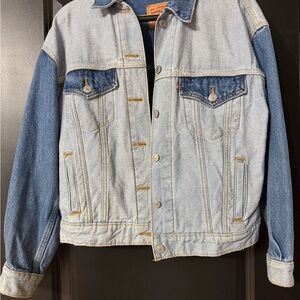Levi's Light and Dark Blue Denim Jacket